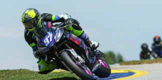 Rocco Landers (97). Photo from earlier this season at Road Atlanta by Brian J. Nelson.