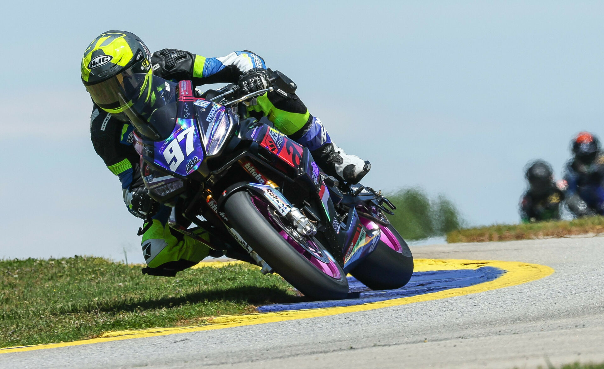 Rocco Landers (97). Photo from earlier this season at Road Atlanta by Brian J. Nelson.