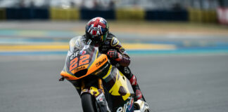 Sam Lowes (22). Photo courtesy Marc VDS Racing Team.