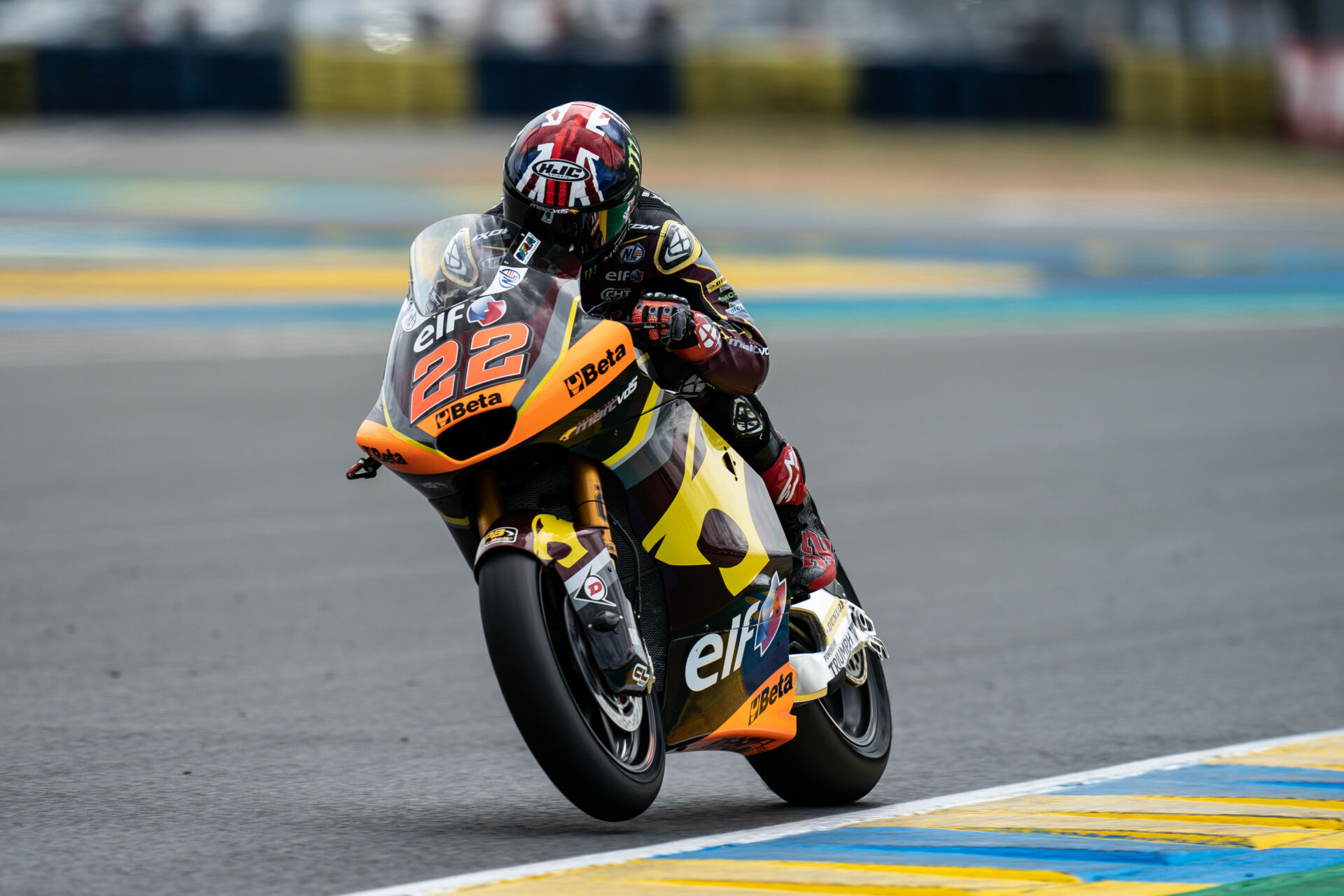 Sam Lowes (22). Photo courtesy Marc VDS Racing Team.