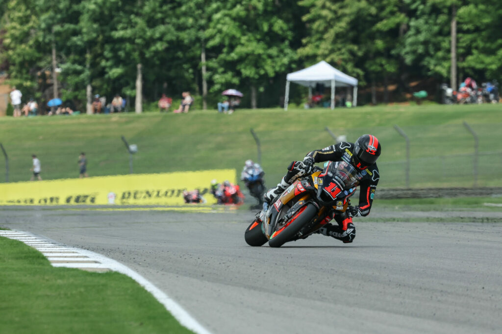 Mathew Scholtz (11). Photo by Brian J. Nelson, courtesy MotoAmerica.