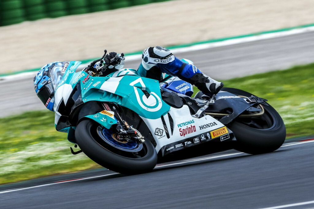 Tarran Mackenzie (95). Photo courtesy Dorna.