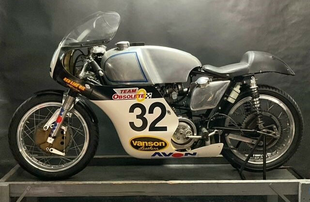 The Team Obsolete 1959 Matchless G50 that Dale Quarterley will race in selected events in 2023. Photo courtesy Team Obsolete.