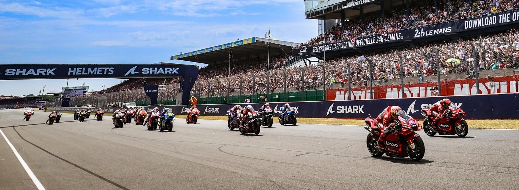 The Bugatti Circuit in Le Mans, France, will host the 1000th motorcycle Grand Prix. Photo courtesy Dorna.