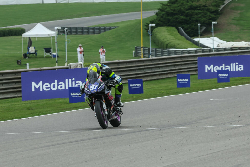 Rocco Landers (97). Photo by Brian J. Nelson, courtesy MotoAmerica.