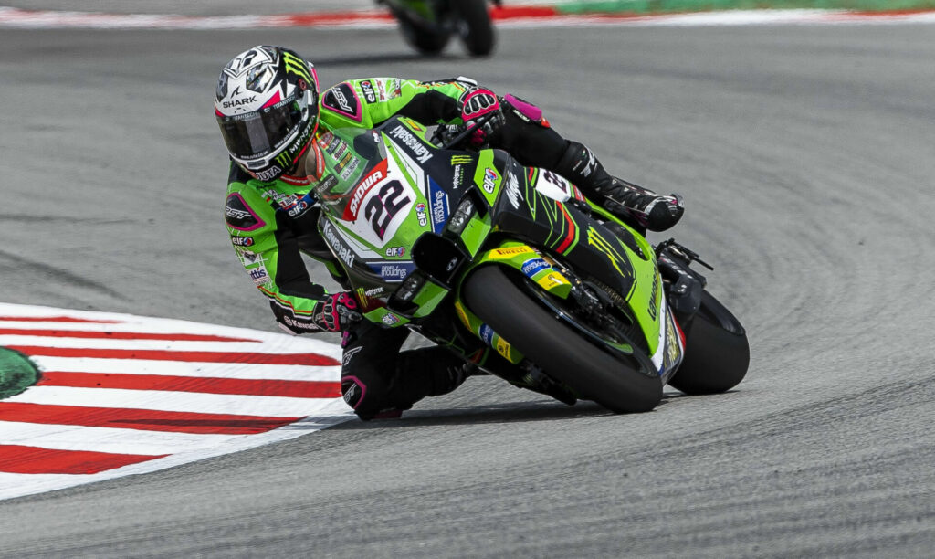 Alex Lowes (22). Photo courtesy Kawasaki.
