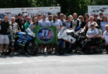 (Approximately from left) Andrea Helmbach, Mark Miller, Edwin Pardue, David Loikits, Andy Curro, Phil Sberna, Brad Moser, Benjamin Loyle, Kristin Ellis, Layney Brannon, Roy Brannon, Ayden Brannon, Kendra Harvey, Joshua Sims, Stephen Hoffmann, David Murray, Zoli Nemes, Eric Helmbach, Terry Reese, Cindi Singer, Claudia Ritger, Jan Dezur, Susan Saunders, Jennifer Tribou, Aimee Bemisderfer, Tim Tucker, Jennifer Jones, Jennifer Danilowicz, Chuck Jones, Roger Lyle, John Dodson. Photo by Mark Leinhard, courtesy ASRA/CCS.