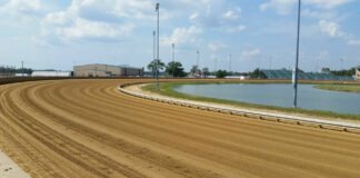The mile racetrack at the Du Quoin State Fair Grounds. Photo courtesy AFT.