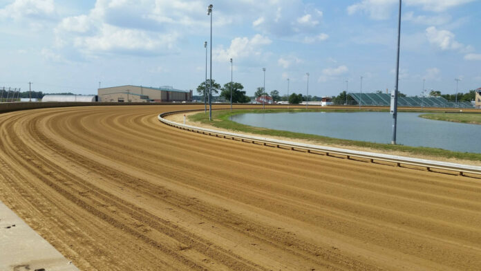 The mile racetrack at the Du Quoin State Fair Grounds. Photo courtesy AFT.