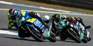 American Kensei Matsudaira (74) in action at Estoril. Photo by Dani Vela, courtesy Evike.com.