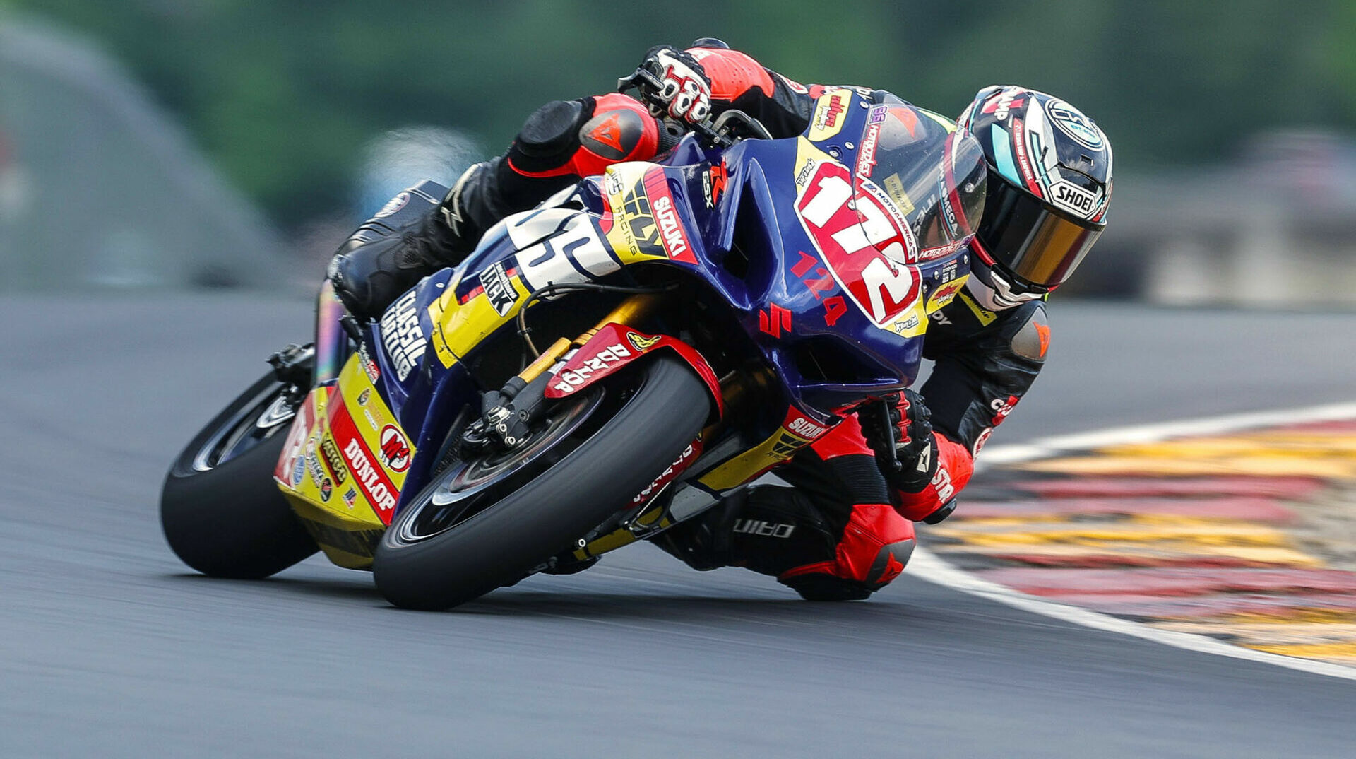 Cody Wyman (172) on the Altus Motorsports Suzuki GSX-R1000R. Photo by Brian J. Nelson, courtesy Altus Motorsports.