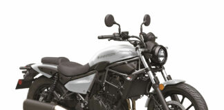 A 2024 Kawasaki Eliminator. Photo courtesy Kawasaki Motors Corp., U.S.A.