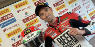 Glenn Irwin. Photo courtesy BeerMonster Ducati.