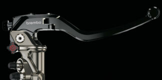 Brembo's 19 RCS Corsa Corta RR front brake master cylinder. Photo courtesy Brembo.