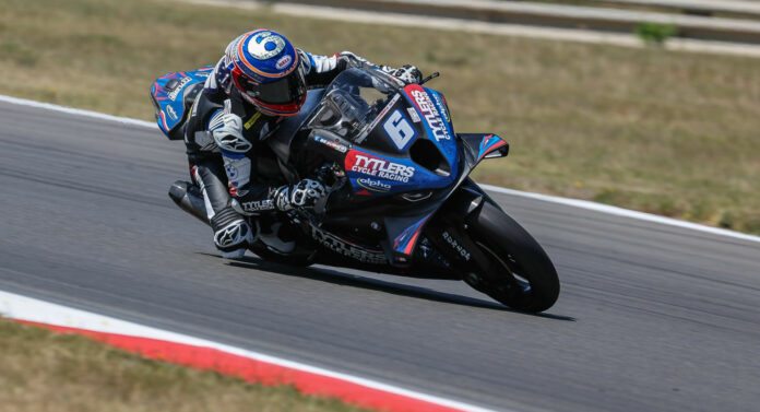 Cameron Beaubier (6). Photo courtesy Tytlers Cycle Racing.