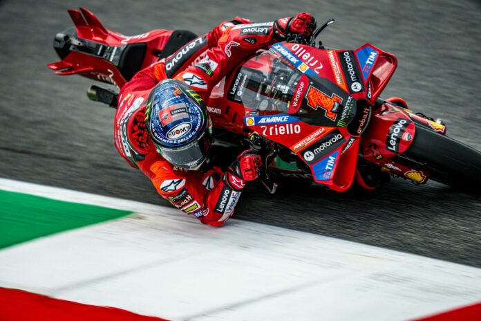 Francesco "Pecco" Bagnaia (1). Photo courtesy Ducati.