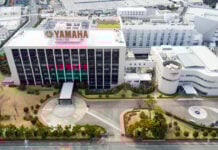 The headquarters building at Yamaha Motor Co. Ltd. in Japan. Photo courtesy Yamaha Motor Co. Ltd.