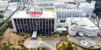 The headquarters building at Yamaha Motor Co. Ltd. in Japan. Photo courtesy Yamaha Motor Co. Ltd.