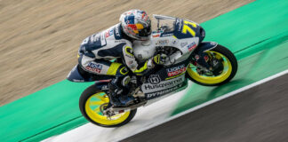 Ayumu Sasaki (71), as seen at Mugello. Photo courtesy Liqui Moly Intact GP Husqvarna.