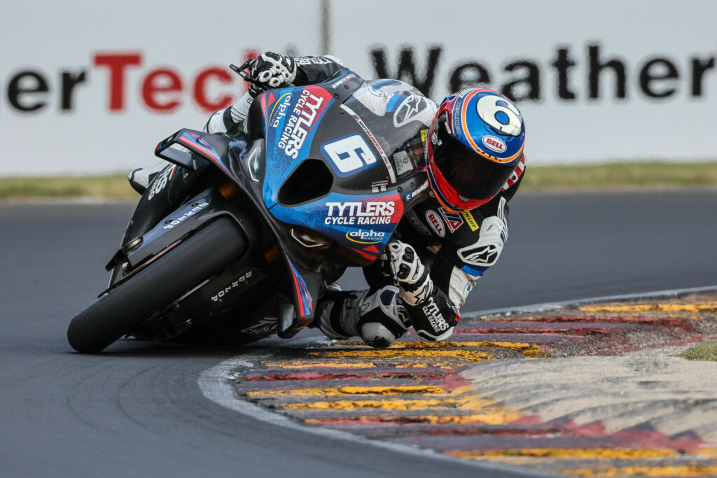 Cameron Beaubier (6). Photo by Brian J. Nelson, courtesy MotoAmerica.