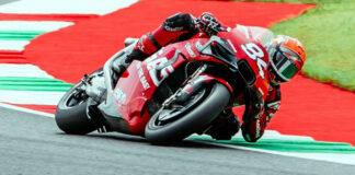 Jonas Folger (94). Photo courtesy GASGAS Factory Racing Tech3.