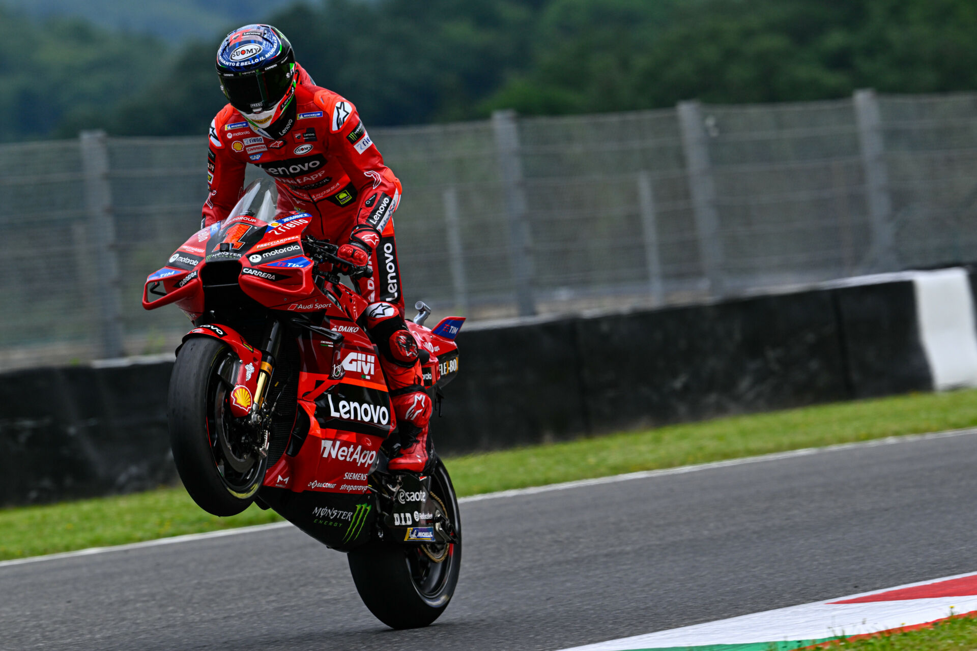 MotoGP Bagnaia Breaks Lap Record, Takes Pole Position At Mugello (Updated) 