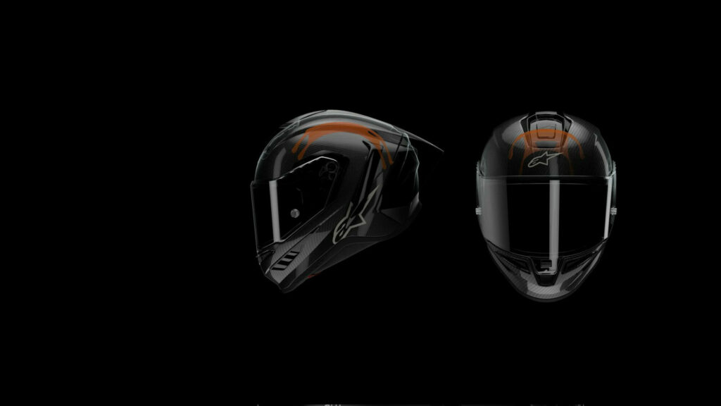 Alpinestars' patented A-Head fitment system allows custom fitment of the Supertech R10. Photo courtesy Alpinestars.