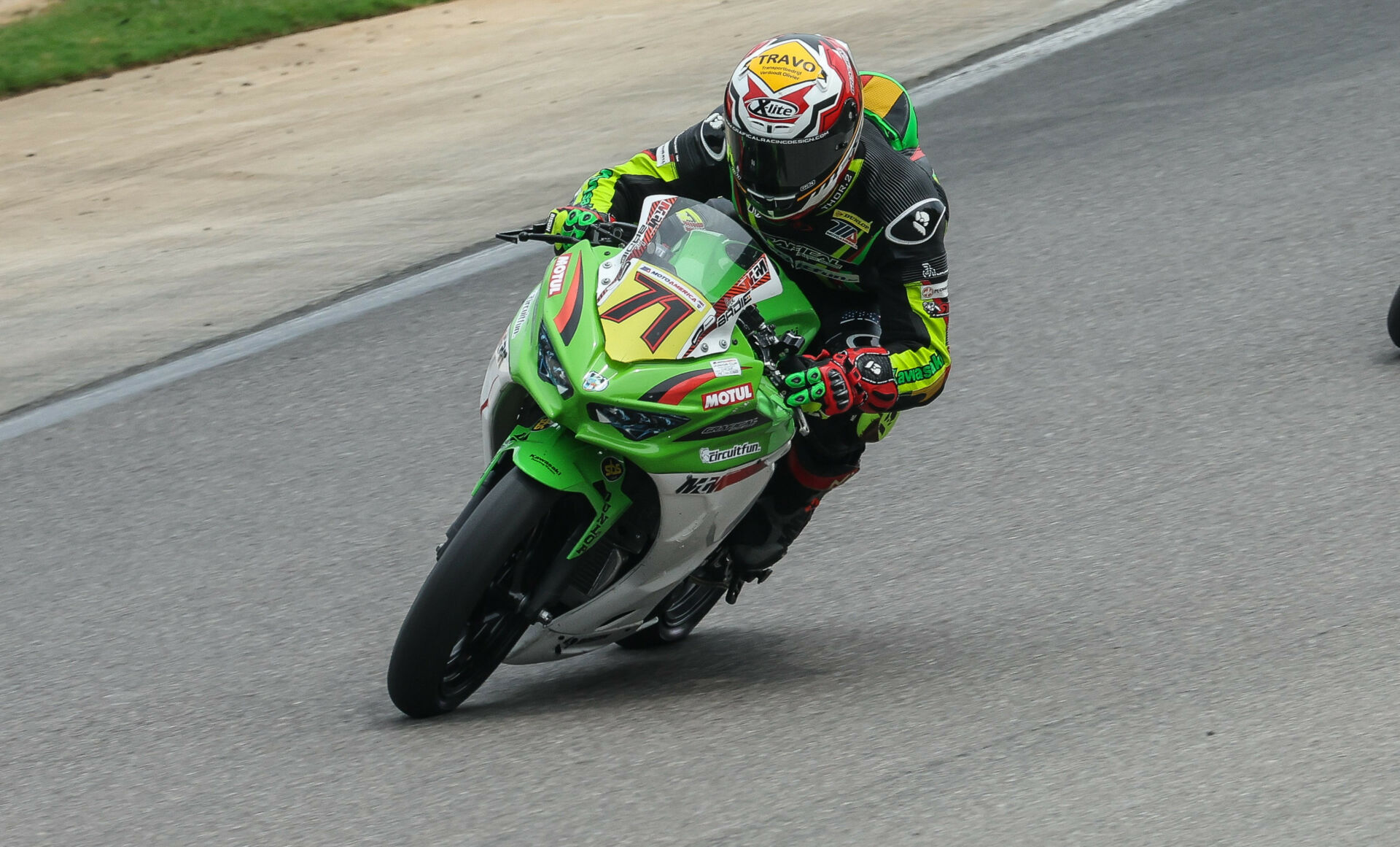 Levi Badie (71), as seen at Barber Motorsports Park. Photo by Brian J. Nelson.