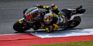 Marco Bezzecchi (72), as seen at Mugello. Photo courtesy Mooney VR46 Racing Team.