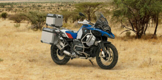 A 2024-model R 1250 GS Adventure. Photo courtesy BMW Motorrad.