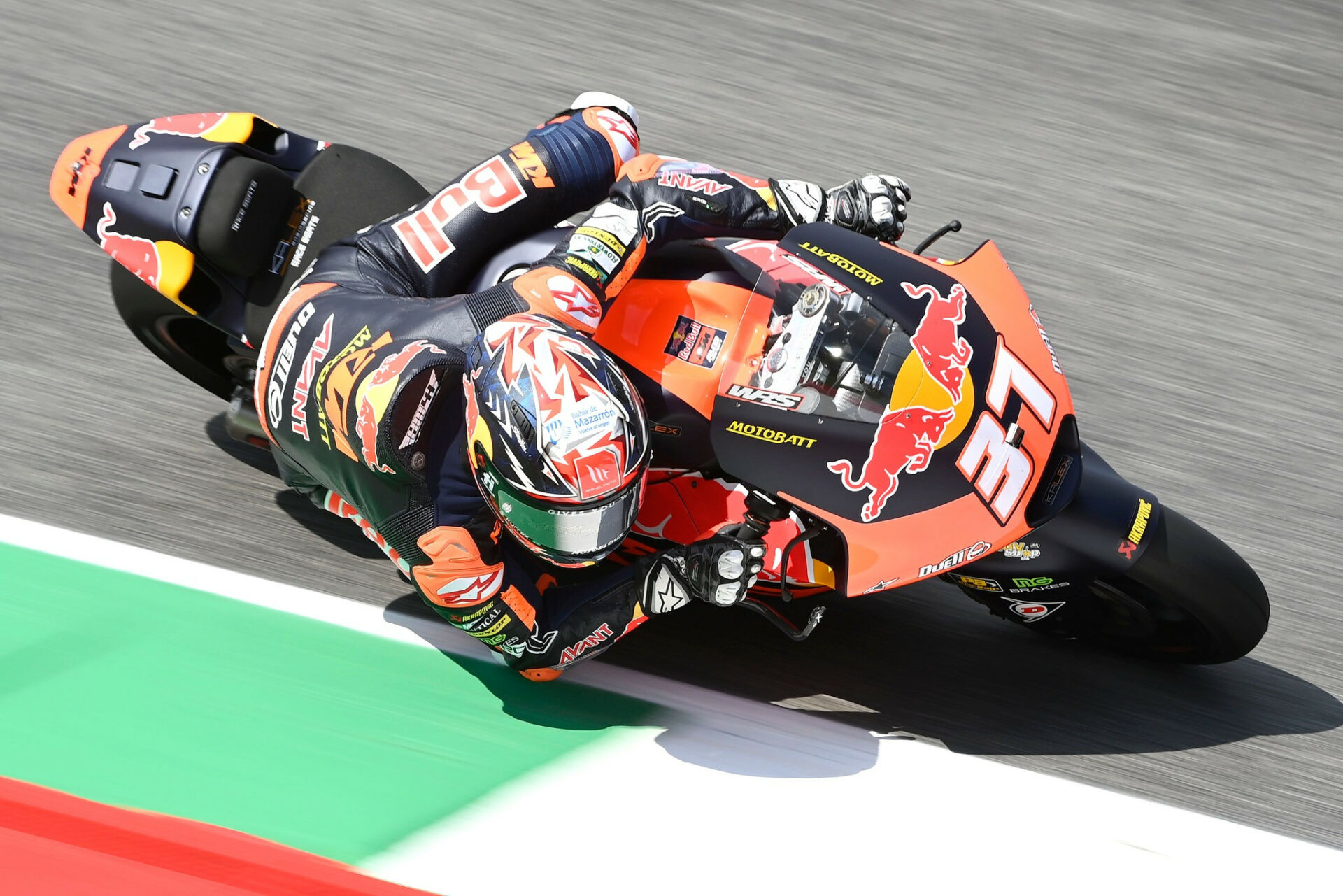 Pedro Acosta (37). Photo courtesy Red Bull KTM Ajo.