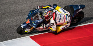 Randy Krummenacher (3), as seen at Mugello. Photo courtesy Dynavolt Intact GP.