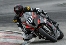 Ray Thornton (717) at Pikes Peak International Raceway. Photo by Kelly Vernell, courtesy MRA.