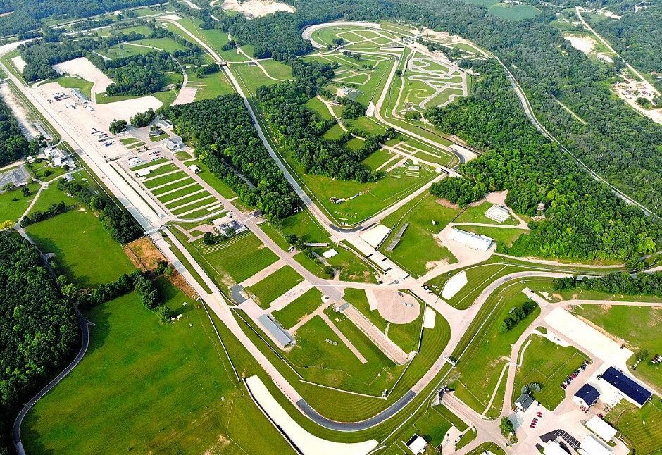 Road America, prior to its recent repaving. Photo by John Ewert, courtesy Road America.