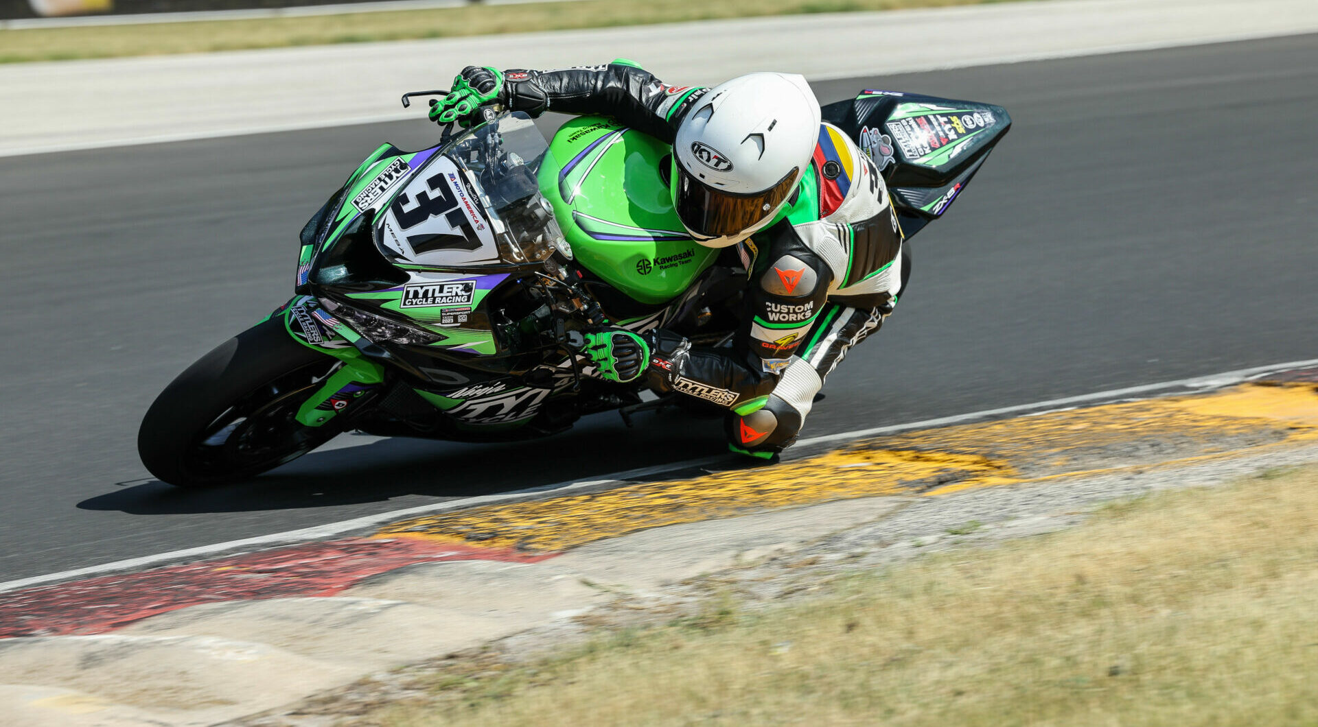 Stefano Mesa (37) in action at Road America. Photo by Brian J. Nelson.