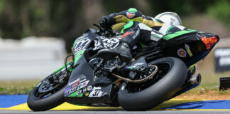 Stefano Mesa (37), as seen at Road Atlanta. Photo by Brian J. Nelson.