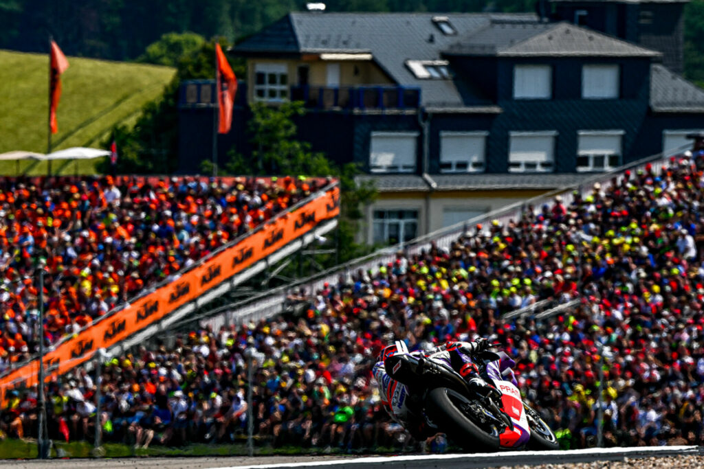 The crowd at Sachsenring. Photo courtesy Dorna.