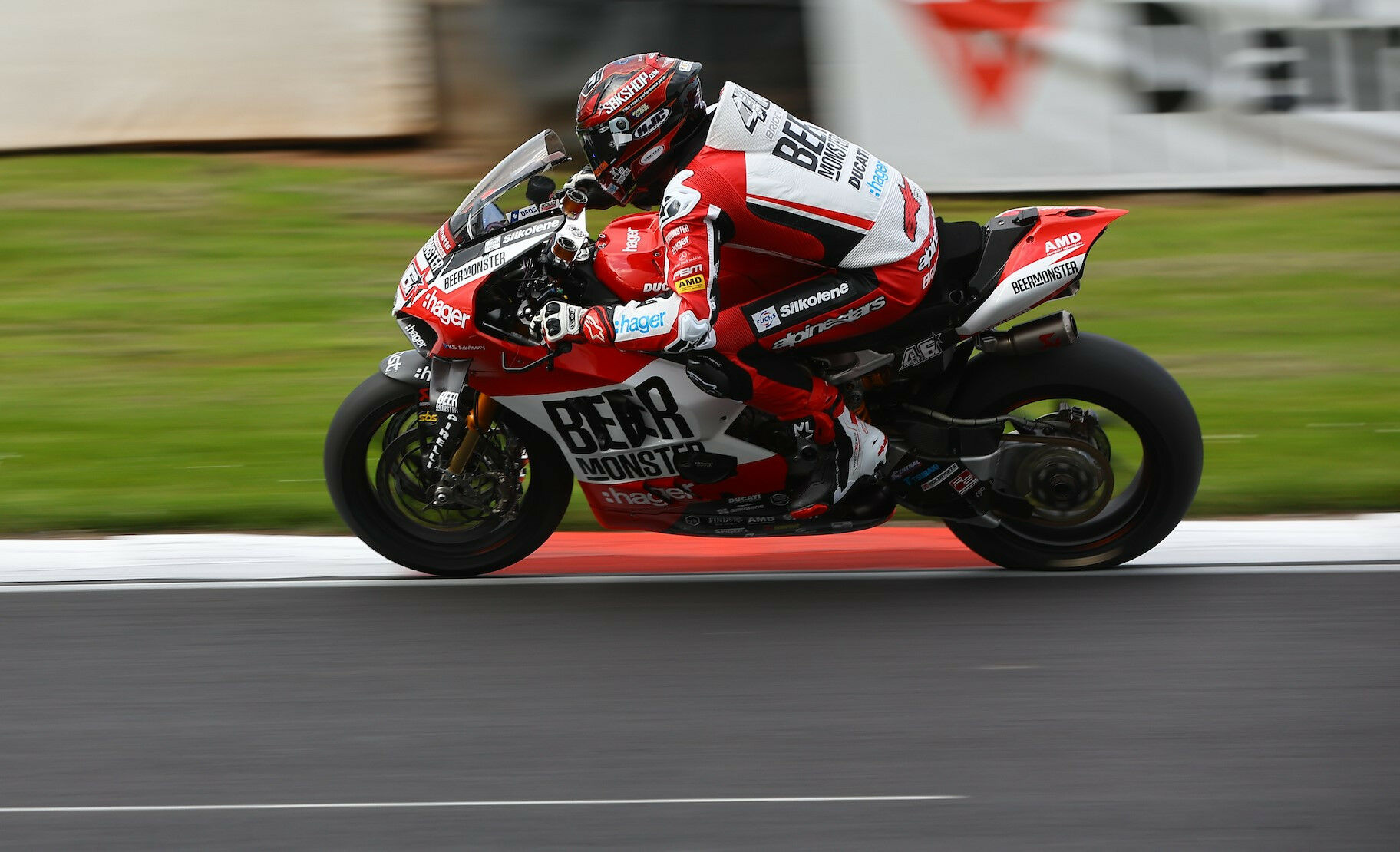 Tommy Bridewell (46). Photo courtesy BeerMonster Ducati.