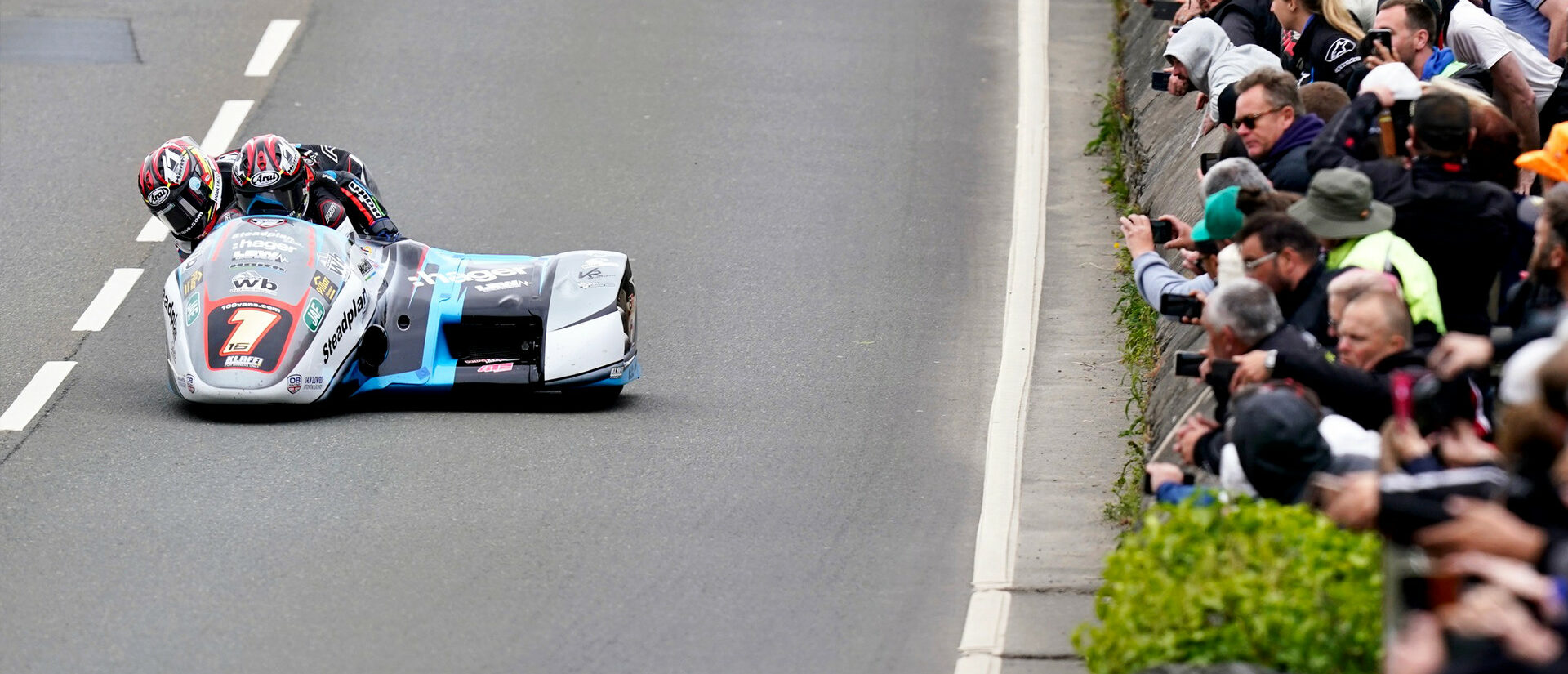 Ben and Tom Birchall (1). Photo courtesy Isle of Man TT Press Office.