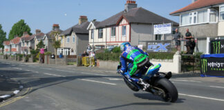 Dean Harrison. Photo courtesy Isle of Man TT Press Office.