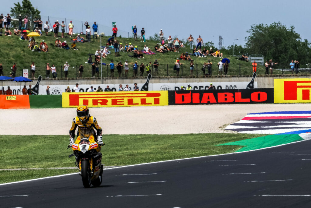 Alvaro Bautista (1) Photo courtesy Dorna.