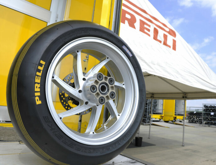 pirelli-superpole-tyre-2011 A Pirelli Superpole tire. Photo courtesy Pirelli.