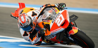 Iker Lecuona (27) will once again be doing MotoGP fill-in duties, this time for LCR Honda's Alex Rins at Silverstone. Photo courtesy Repsol Honda.