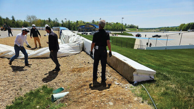 SAVED! Mark Fitzgerald Makes Good Use Of Soft Barriers