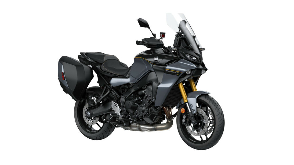 A 2024 Yamaha TRACER 9 GT+. Photo courtesy Yamaha Motor Corp., U.S.A.