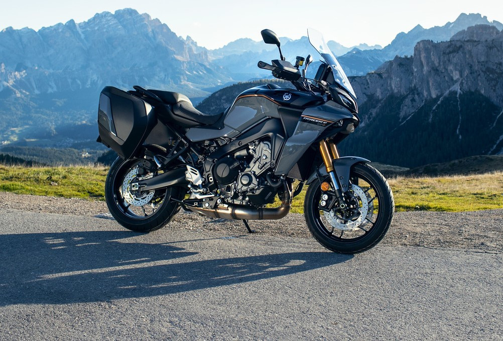 A 2024 Yamaha TRACER 9 GT+. Photo courtesy Yamaha Motor Corp., U.S.A.