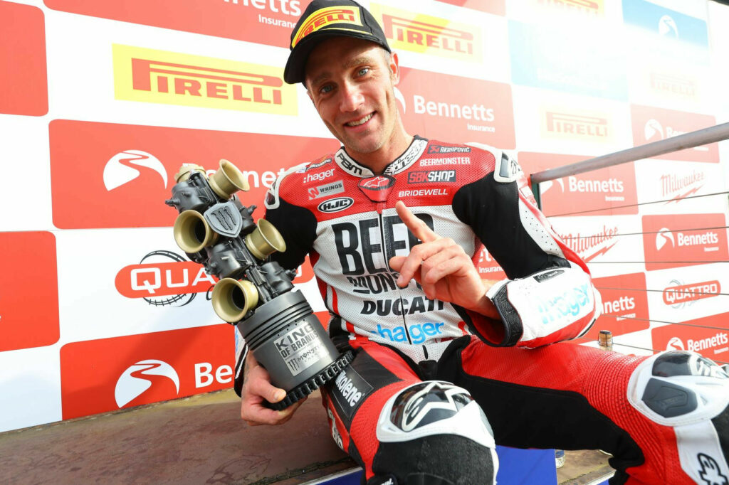 Tommy Bridewell, the Monster Energy King Of Brands. Photo courtesy MSVR.