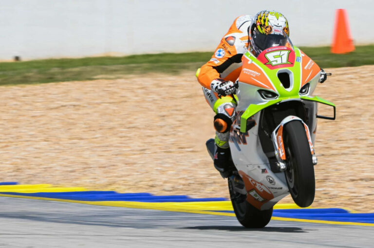 MotoAmerica: De Keyrel Dominates Stock 1000 FP1 At Brainerd