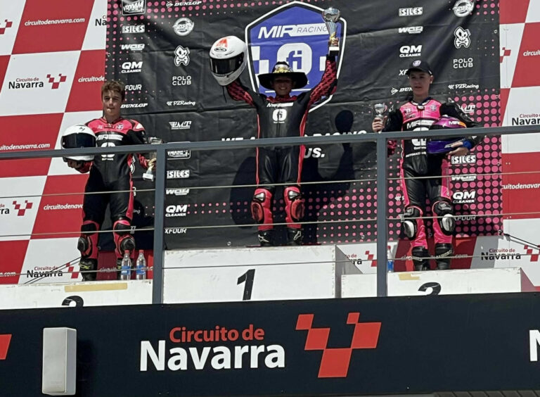 MIR Racing Finetwork Cup: American Sanchez Wins Race One At Navarra