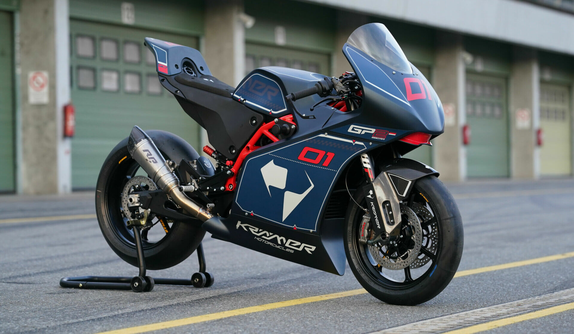 A 2024 Krämer GP2-890RR. Photo by Benny Kätzmer, courtesy Krämer Motorcycles GmbH.